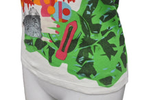 画像をギャラリービューアに読み込む, 極美品 ChristianDior クリスチャンディオール アートプリントスモール 半袖Tシャツ ホワイト マルチカラー サイズ38 中古 4b001996