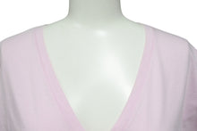 画像をギャラリービューアに読み込む, 極美品 CHRISTIAN DIOR クリスチャンディオール J'ADORE Vネック 半袖Tシャツ ロゴ 3H16155400 コットン ピンク サイズ40 中古 4b001999