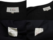 画像をギャラリービューアに読み込む, 極美品 CHRISTIAN DIOR クリスチャンディオール MissDior ミスディオール ジャケット NE2Q04100 ブラック ブラウン サイズM 中古 4b002008