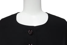 画像をギャラリービューアに読み込む, 極美品 CHRISTIAN DIOR クリスチャンディオール MissDior ミスディオール ジャケット NE2Q04100 ブラック ブラウン サイズM 中古 4b002008