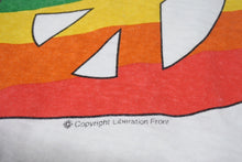 画像をギャラリービューアに読み込む, READY MADE レディメイド ピース 半袖Ｔシャツ RECOWH0000274 サイズXXL コットン 日本製 used加工 ホワイト 美品 中古 4b002014