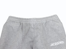 画像をギャラリービューアに読み込む, 極美品 JACQUEMUS ジャックムス LE JOGGING スウェットパンツ ジョガーパンツ サイズS ロゴプリント グレー 中古 4b002020