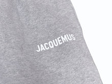 画像をギャラリービューアに読み込む, 極美品 JACQUEMUS ジャックムス LE JOGGING スウェットパンツ ジョガーパンツ サイズS ロゴプリント グレー 中古 4b002020