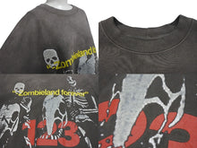 画像をギャラリービューアに読み込む, RIVINGTON roi Rebis リヴィントンロイレヴィス RRR123 ゾンビランド スウェット クルーネック サイズ3 コットン 良品 中古 4b002021