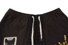 Load image into Gallery viewer, Cactus Jack カクタスジャック ショーツ AM1 CACT.US CORP Merch Wolf コットン ブラウン マルチカラー サイズL 美品 中古 4b002027