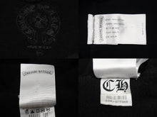 画像をギャラリービューアに読み込む, CHROME HEARTS クロムハーツ プルオーバーパーカー スクロールロゴ rn97729 サイズXXL コットン ブラック 美品 中古 4b002050