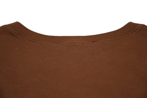 極美品 Christian Dior クリスチャンディオール Vネック半袖Tシャツ 5A16155591 サイズ40 マルチプリント ブラウン ガリアーノ期 中古 4b002054