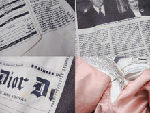 画像をギャラリービューアに読み込む, 極美品 CHRISTIAN DIOR クリスチャンディオール ジョンガリアーノ ニュースペーパー スカート ホワイト ブラック 中古 4b002057