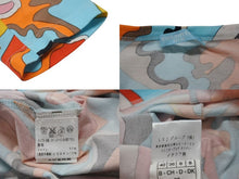 Load image into Gallery viewer, Emilio Pucci エミリオ プッチ マルチカラー 七分丈 Tシャツ 長袖 ワイドネック サイズ 36 中古 4b002060
