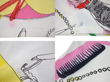 画像をギャラリービューアに読み込む, Christian Dior クリスチャンディオール ガリアーノ期 総柄 Tシャツ カットソー サドル 1E12055214 レディース ホワイト マルチカラー サイズ US 6 中古 4b002082