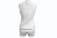 画像をギャラリービューアに読み込む, CHROME HEARTS クロムハーツ フローラルクロス タンクトップ ホワイト ONE SIZE コットン 美品 中古 4b002083