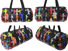 画像をギャラリービューアに読み込む, 新品同様 CHROME HEARTS クロムハーツ セメタリー クロスパッチ ボストンバッグ ミニボストン シルバー925 ブラック マルチカラー 中古 4b002088