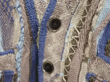 Load image into Gallery viewer, 新品未使用 KAPITAL キャピタル ベスト 7G ニット GAUDY DAD K2504KN813 サイズ3 コットン ブルー 中古 4c073540