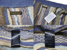 Load image into Gallery viewer, 新品未使用 KAPITAL キャピタル ベスト 7G ニット GAUDY DAD K2504KN813 サイズ3 コットン ブルー 中古 4c073540