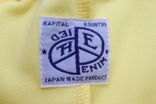 Load image into Gallery viewer, 新品未使用 KAPITAL キャピタル スムースジャージー TH.D.D. トラックパンツ ライトイエロー K2503LP106 黄色 サイズ 3 L 中古 4b002094