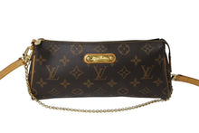画像をギャラリービューアに読み込む, LOUIS VUITTON ルイヴィトン エヴァ ショルダーバッグ M95567 モノグラム ブラウン ゴールド金具 美品 中古 4b002104