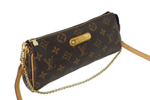 画像をギャラリービューアに読み込む, LOUIS VUITTON ルイヴィトン エヴァ ショルダーバッグ M95567 モノグラム ブラウン ゴールド金具 美品 中古 4b002104