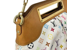Load image into Gallery viewer, LOUIS VUITTON ルイヴィトン ジュディGM ワンショルダーバッグ M40253 モノグラム マルチカラー 村上隆 ホワイト 美品 中古 4b002108