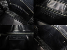画像をギャラリービューアに読み込む, BALENCIAGA バレンシアガ クラシック シティ ハンドバッグ 2WAY 528147 メッシュ レザー ブラック シルバー金具 良品 中古 4b002112