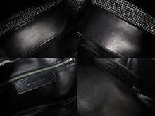 画像をギャラリービューアに読み込む, BALENCIAGA バレンシアガ クラシック シティ ハンドバッグ 2WAY 528147 メッシュ レザー ブラック シルバー金具 良品 中古 4b002112