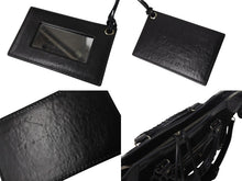 画像をギャラリービューアに読み込む, BALENCIAGA バレンシアガ クラシック シティ ハンドバッグ 2WAY 528147 メッシュ レザー ブラック シルバー金具 良品 中古 4b002112