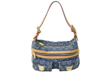Load image into Gallery viewer, LOUIS VUITTON ルイヴィトン ショルダーバッグ ワンショルダー モノグラムデニムバギーPM M95049 インディゴブルー 美品 中古 4b002115
