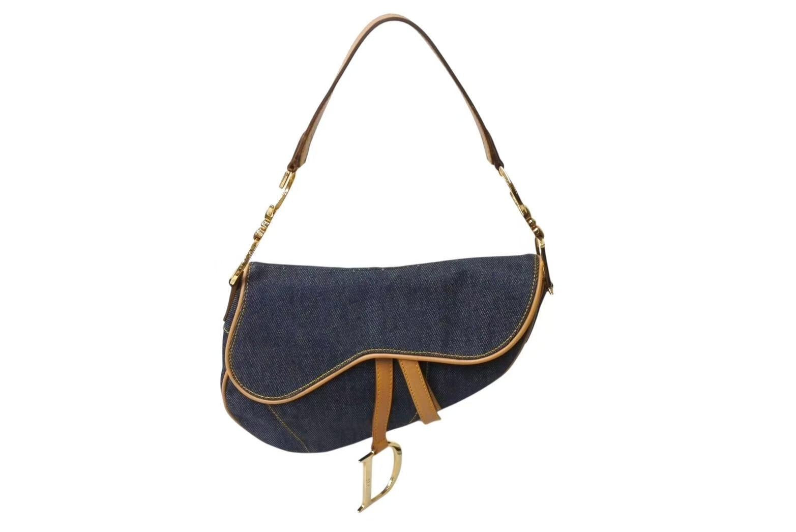 極美品 Christian Dior クリスチャンディオール サドルバッグ ワン