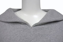 画像をギャラリービューアに読み込む, MIU MIU ミュウミュウ 22AW Logo-Embroidered Sailor-Coller Sweatshirt ロゴ刺繍 セーラーカラー スウェット グレー サイズS 美品 中古 4b002151