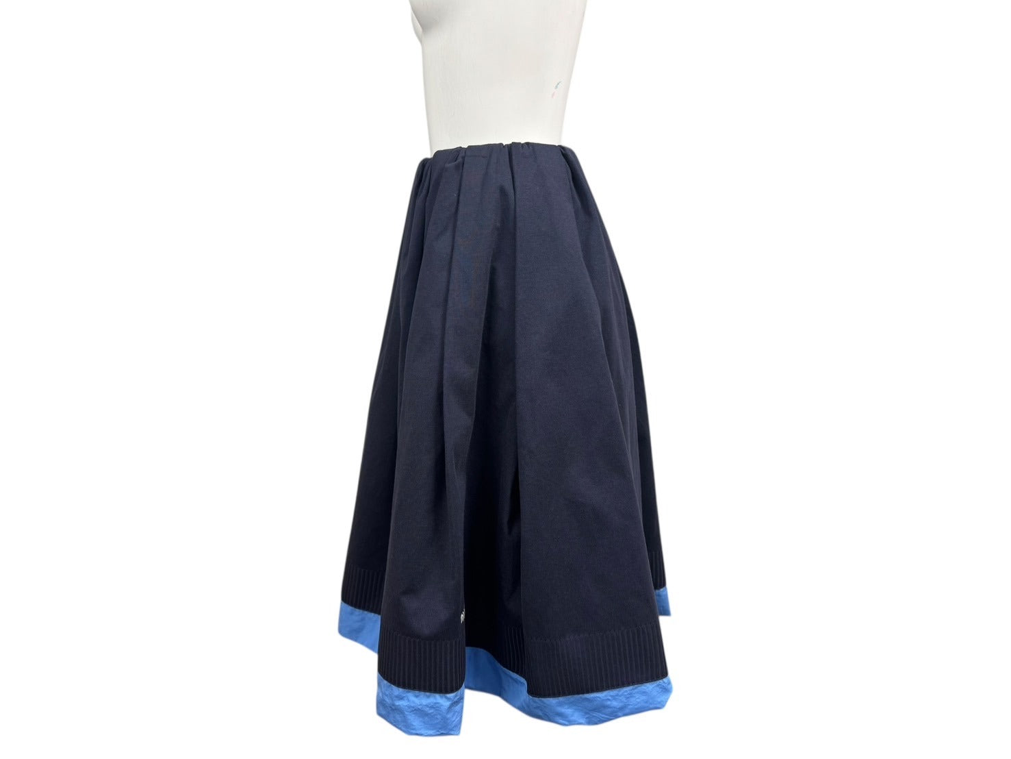 MIUMIU ミュウミュウ Pleated Poplin Skirt プリーツ ポプリンスカート