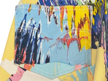 Load image into Gallery viewer, DAMIEN HIRST x LEVI'S ダミアンハースト リーバイス 2008年製 413本限定 コラボデニム スキニーフィット 総柄 サイズ26x34 美品 中古 4b002159