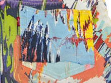 Load image into Gallery viewer, DAMIEN HIRST x LEVI'S ダミアンハースト リーバイス 2008年製 413本限定 コラボデニム スキニーフィット 総柄 サイズ26x34 美品 中古 4b002159