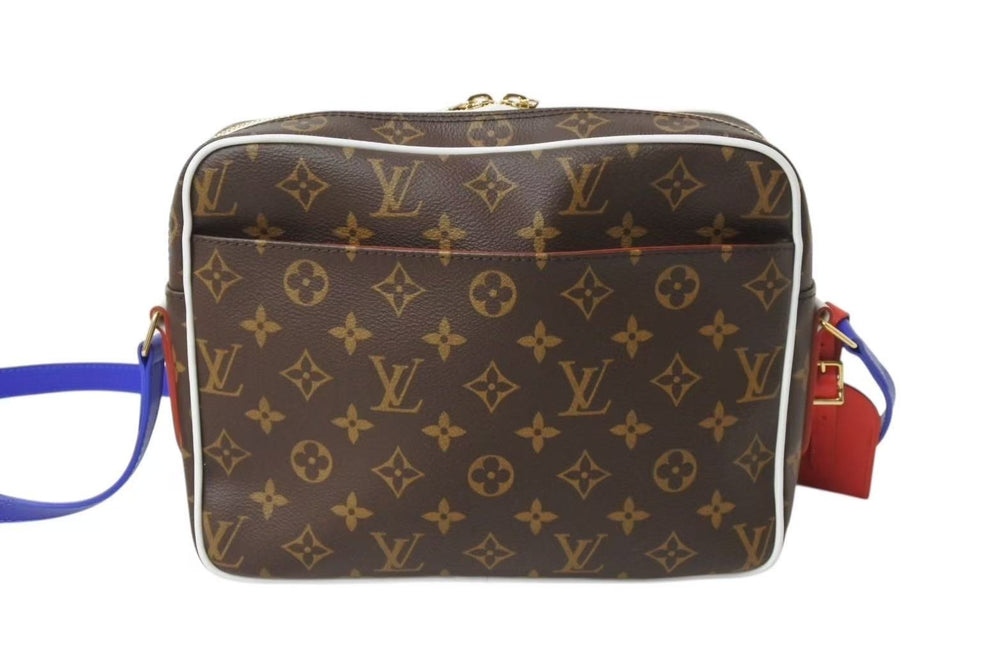 極美品 LOUIS VUITTON x NBA ルイヴィトン モノグラム M45584 ナイルメッセンジャーPM ショルダーバッグ 中古 4b002168