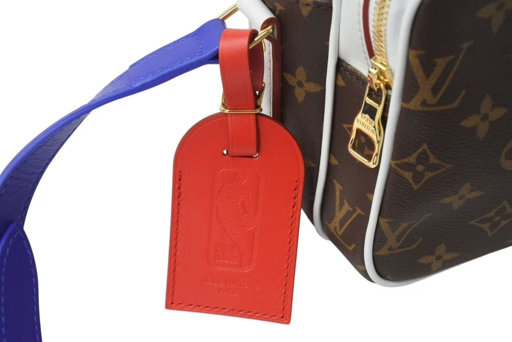 極美品 LOUIS VUITTON x NBA ルイヴィトン モノグラム M45584 ナイルメッセンジャーPM ショルダーバッグ 中古 4b002168