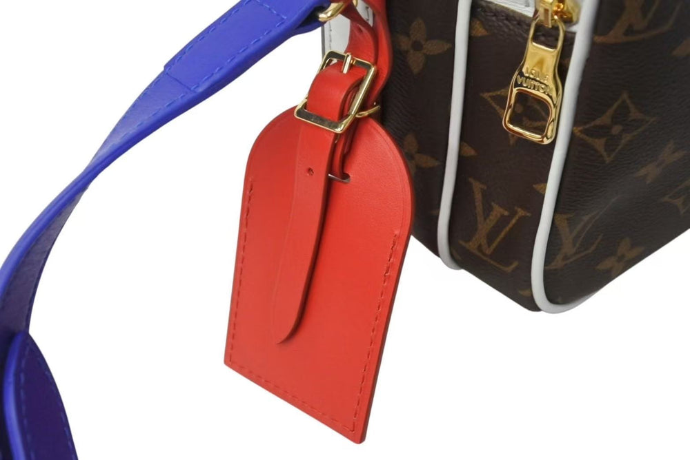 極美品 LOUIS VUITTON x NBA ルイヴィトン モノグラム M45584 ナイルメッセンジャーPM ショルダーバッグ 中古 4b002168