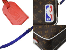 画像をギャラリービューアに読み込む, 極美品 LOUIS VUITTON x NBA ルイヴィトン モノグラム M45584 ナイルメッセンジャーPM ショルダーバッグ 中古 4b002168