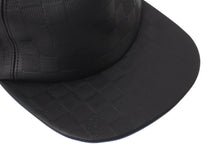 画像をギャラリービューアに読み込む, LOUIS VUITTON ルイヴィトン キャスケットダミエ アンフィニ m76563 ヴァージル期 カーフレザー サイズ60 ブラック 美品 中古 4b002169