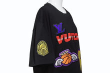 画像をギャラリービューアに読み込む, 新品未使用 LOUISVUITTON ルイヴィトン NBA ヴァージル半袖Ｔシャツ RM212M DT3 HLY21W コットン ブラック サイズL 中古 4b002172