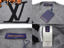 画像をギャラリービューアに読み込む, 新品未使用 LOUIS VUITTON ルイヴィトン タイガーインタルシア刺繍 RM221H56HMN77W グレー ウール サイズXL 中古 4b002173
