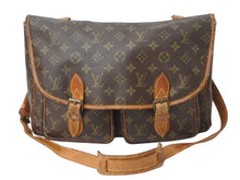 画像をギャラリービューアに読み込む, LOUIS VUITTON ルイ ヴィトン ジベシエールGM ショルダーバッグ モノグラムキャンバス ブラウン ゴールド金具 美品 中古 4b002177