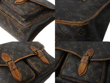 画像をギャラリービューアに読み込む, LOUIS VUITTON ルイ ヴィトン ジベシエールGM ショルダーバッグ モノグラムキャンバス ブラウン ゴールド金具 美品 中古 4b002177