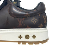画像をギャラリービューアに読み込む, 未使用 LOUIS VUITTON ルイヴィトン NBA アベスライン モノグラムスニーカー 1A8FU2 レザー ブラウン サイズ9 中古 4b002192