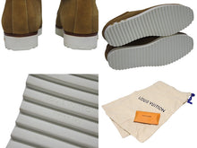 画像をギャラリービューアに読み込む, 未使用品 LOUIS VUITTON ルイヴィトン LVモッズ NIGO アンクルブーツ BM0250 ベージュ ダミエ サイズ9.5 中古 4b002193