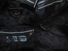 画像をギャラリービューアに読み込む, CHROME HEARTS クロムハーツ 新型 スモール ジムバッグ セメタリークロスパッチ ボストンバッグ CHチャーム ブラック 美品 中古 4b002198