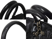 画像をギャラリービューアに読み込む, CHROME HEARTS クロムハーツ 新型 スモール ジムバッグ セメタリークロスパッチ ボストンバッグ CHチャーム ブラック 美品 中古 4b002198