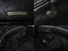 画像をギャラリービューアに読み込む, CHROME HEARTS クロムハーツ 新型 スモール ジムバッグ セメタリークロスパッチ ボストンバッグ CHチャーム ブラック 美品 中古 4b002199