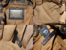 画像をギャラリービューアに読み込む, 新品同様 FENDI フェンディ ミニハンドバッグ ズッカ柄 モノグラム 8BK044 キャンバス レザー ブラウン ゴールド金具 中古 4b002213