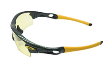 Load image into Gallery viewer, 極美品 OAKLEY オークリー RADAR レーダー サングラス イエロー グリーン ラメ スポーツモデル 替えレンズ付き アメリカ製 中古 4b002215