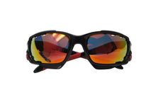 Load image into Gallery viewer, 極美品 OAKLEY オークリー JAW BONE ジョウボーン サングラス 04-203 サイズ62○18 スポーツモデル ブラック レッド 廃番 中古 4b002225