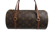 Load image into Gallery viewer, LOUIS VUITTON ルイヴィトン モノグラム パピヨン26 ハンドバッグ M51386 ブラウン ロゴ ゴールド金具 美品 中古 4b002228