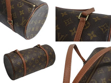 Load image into Gallery viewer, LOUIS VUITTON ルイヴィトン モノグラム パピヨン26 ハンドバッグ M51386 ブラウン ロゴ ゴールド金具 美品 中古 4b002228